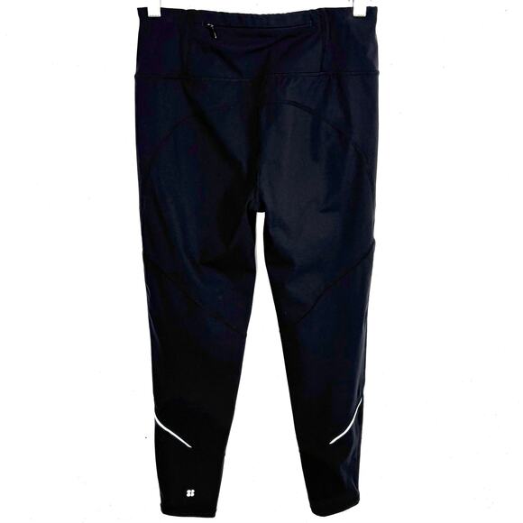 Sweaty Betty London Womens Reflective Power Leggings Back Zip Pocket Black Small - Picture 3 of 8